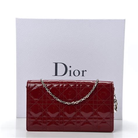 lady dior clutch red|free Dior clutch.